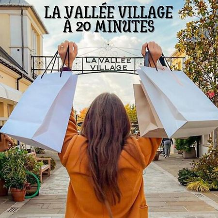 Calme Absolu, Terrasse Et Parking Entre Paris Et Disney Vaires-sur-Marne Eksteriør bilde