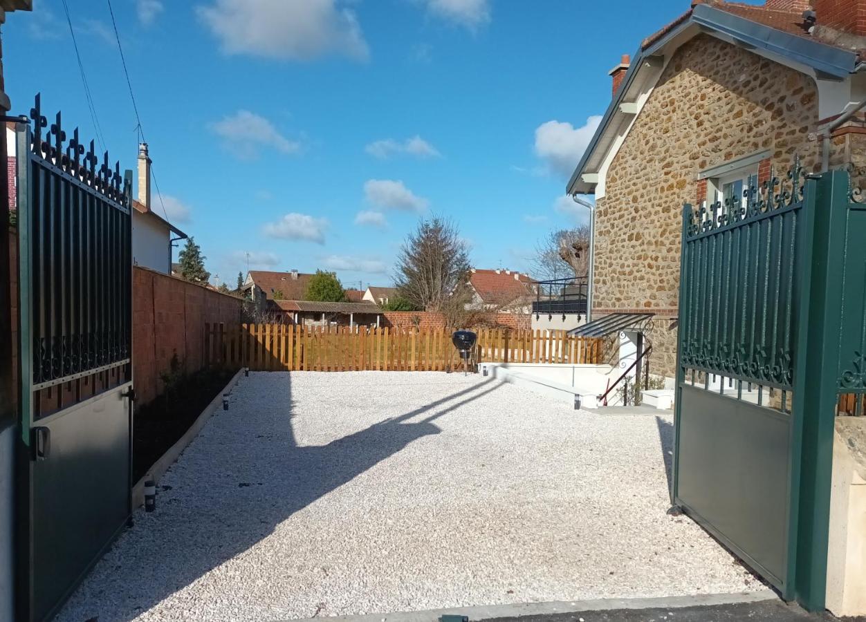 Calme Absolu, Terrasse Et Parking Entre Paris Et Disney Vaires-sur-Marne Eksteriør bilde