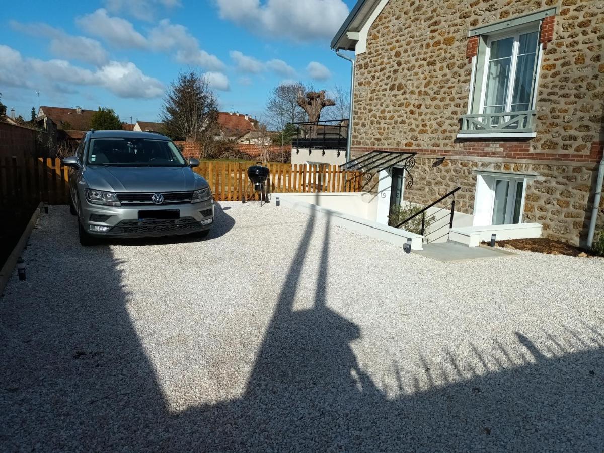 Calme Absolu, Terrasse Et Parking Entre Paris Et Disney Vaires-sur-Marne Eksteriør bilde